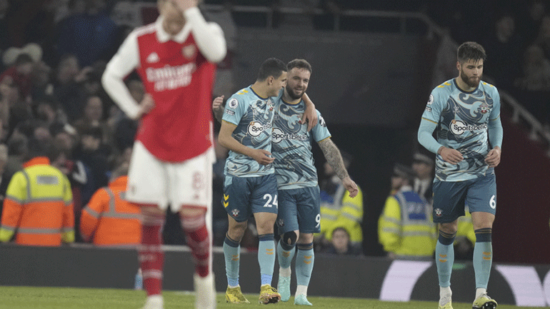 Αγγλία: Πέταξε βαθμούς η Άρσεναλ, 3-3 με τη Σαουθάμπτον