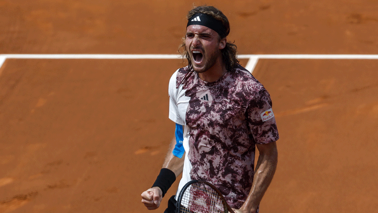 Όπεν Βαρκελώνης: Στον τελικό ο Τσιτσιπάς, 2-1 τον Μουζέτι