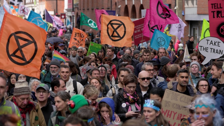 Μεγάλη κινητοποίηση στην καρδιά του Λονδίνου για την Ημέρα της Γης