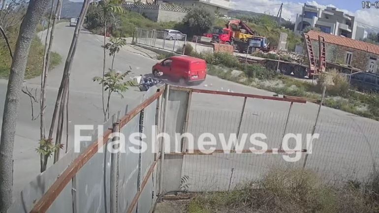 Στη φυλακή ο οδηγός που χτύπησε τον ντελιβερά στα Χανιά