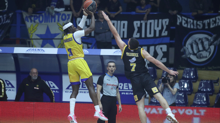 Basket League: Με… μαέστρο τον Ντένμον το Περιστέρι, 87-73 την ΑΕΚ