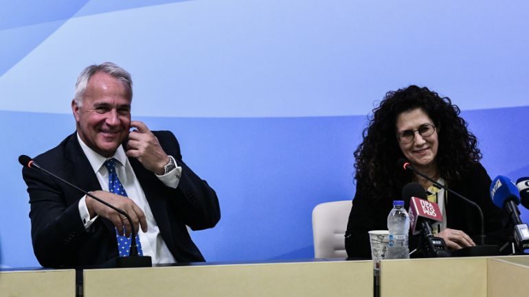 Η Καλλιόπη Σπανού ανέλαβε υπηρεσιακή υπουργός Εσωτερικών