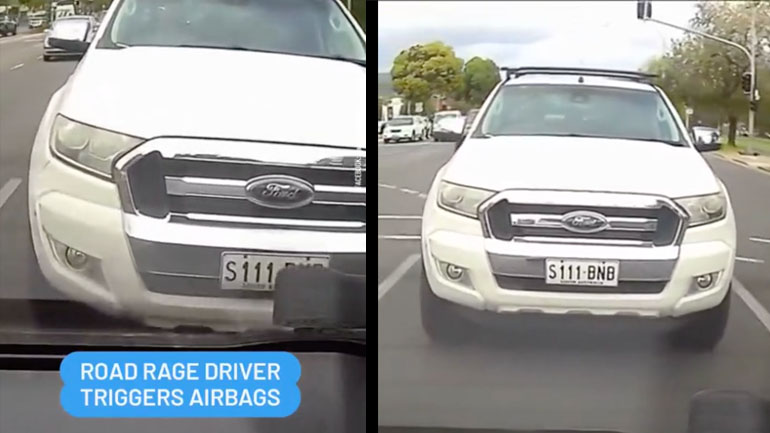 Κάρμα τιμωρεί εκνευρισμένο οδηγό