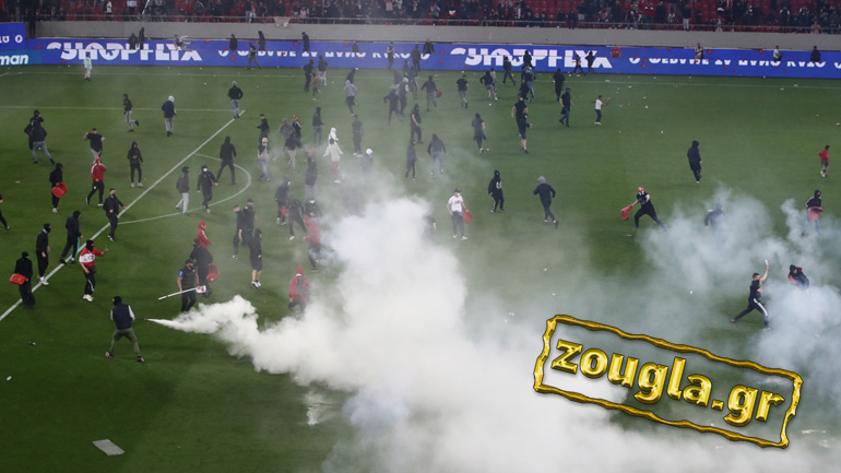 Μπράβος του Μαρινάκη επιτέθηκε σε αστυνομικό στο «Γ. Καραϊσκάκης» και πέρασε αυτόφωρο διάρκειας… 10 λεπτών!