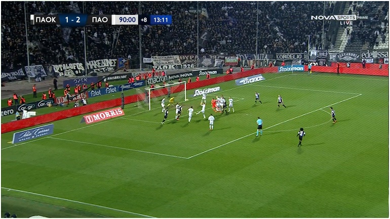 Το… «ρεκόρ Γκίνες» τού τερματοφύλακα τού Π.Α.Ο.Κ. στο ντέρμπι με τον Π.Α.Ο.