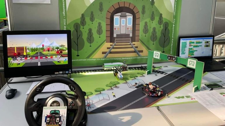 Μαθητές στην Θεσσαλονίκη βραβεύθηκαν για ρομποτικό σύστημα προστασίας σιδηροδρομικών διαβάσεων