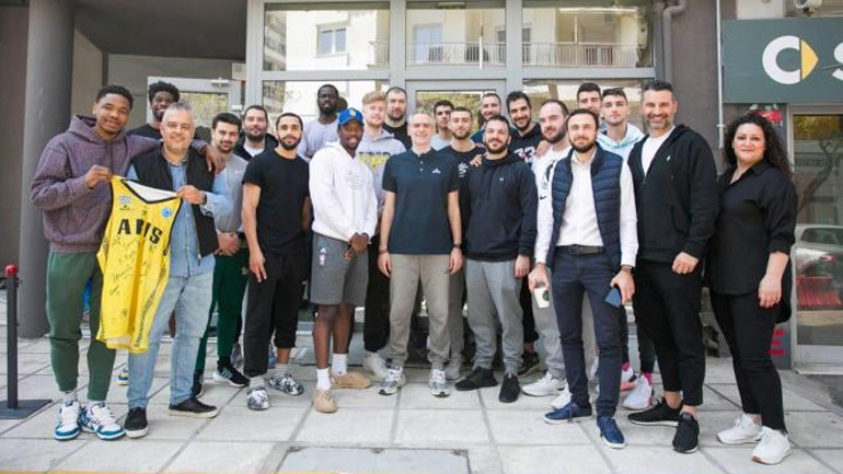 Μπάσκετ: Τελευταία συνάντηση της σεζόν για τους παίκτες και το τεχνικό επιτελείο του Άρη