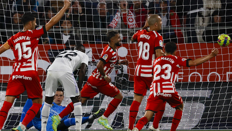 Ισπανία: Η Τζιρόνα με «καρέ» του Καστεγιάνος διέσυρε 4-2 τη Ρεάλ Μαδρίτης