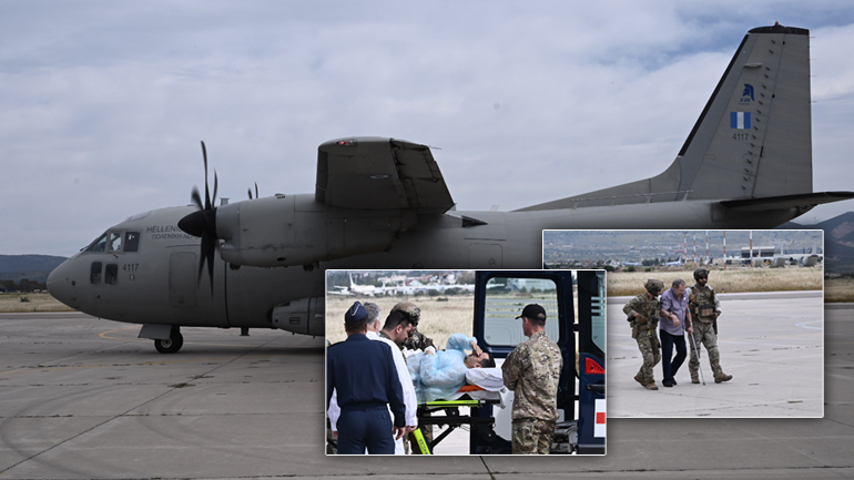 Έφτασαν στην Ελευσίνα οι πρώτοι 17 Έλληνες από το Σουδάν