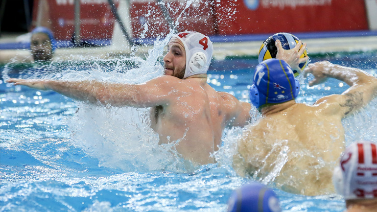 Champions League πόλο ανδρών: Νίκησε και ελπίζει για τη 2η θέση ο Ολυμπιακός, 10-7 τη Γιάντραν Σπλιτ