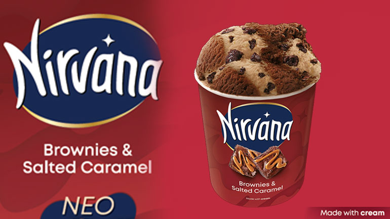 Νέο NIRVANA Brownies & Salted Caramel – Η απόλυτη γευστική εμπειρία από την Froneri!