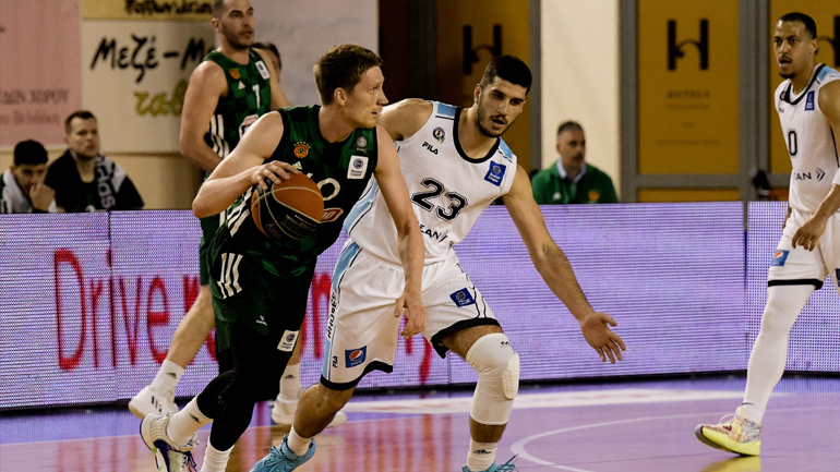 Ο Παναθηναϊκός «σκούπισε» τον Κολοσσό και πέρασε στους «4» της Basket League