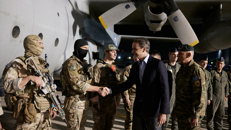 Μητσοτάκης: Συγχαίρω το υπουργείο Εθνικής Άμυνας και τις Ελληνικές Ένοπλες Δυνάμεις