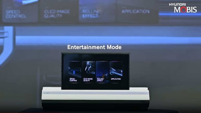 Η Hyundai φέρνει την επανάσταση με οθόνη Roll-up – Κρύβοντας 32 ίντσες σε 4.7