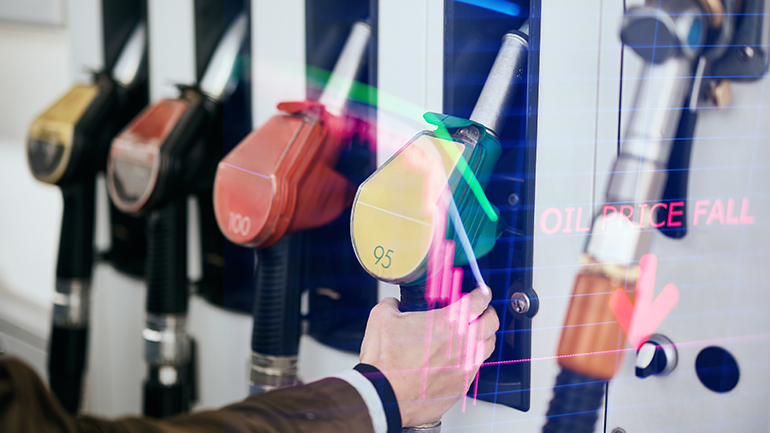 Πτώση στις διεθνείς τιμές του πετρελαίου
