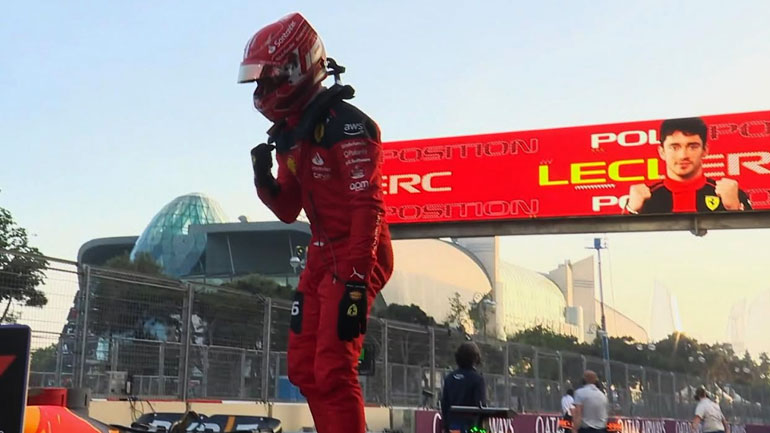 Grand Prix Azerbaijan: Η Ferrari “επέστρεψε” στην Pole Position