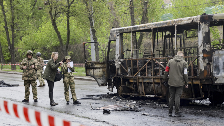 Ουκρανία: Επτά άτομα σκοτώθηκαν στο Ντονέτσκ σύμφωνα με τις διορισμένες από τη Ρωσία αρχές