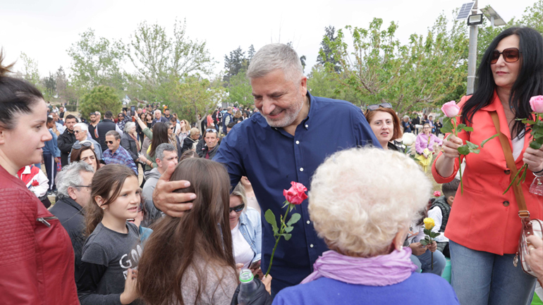 Πάνω από 7.000 πολίτες στη γιορτή της Πρωτομαγιάς στο Μητροπολιτικό Πάρκο «Αντ. Τρίτσης»