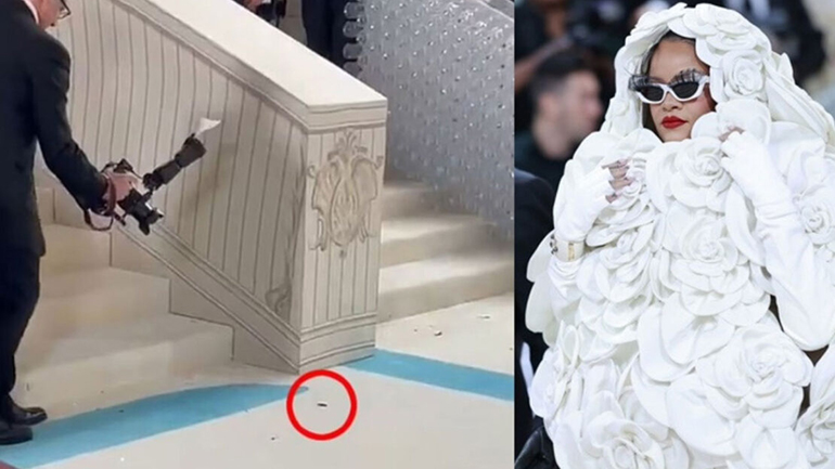 Κατσαρίδα έγινε viral όταν περπάτησε στο Met Gala λίγο πριν βγει η Rihanna