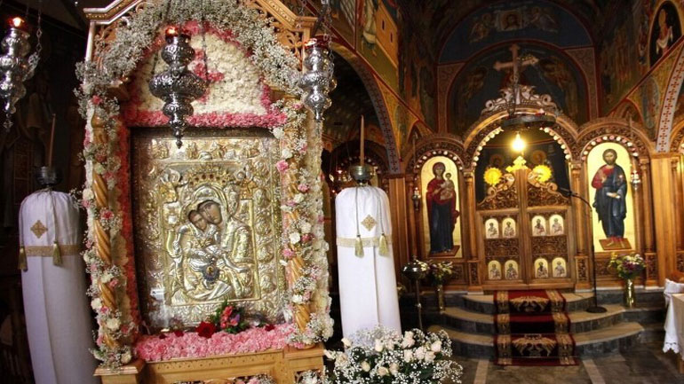 Στην Αθήνα η ιερή εικόνα της Παναγίας «Άξιον Εστι»