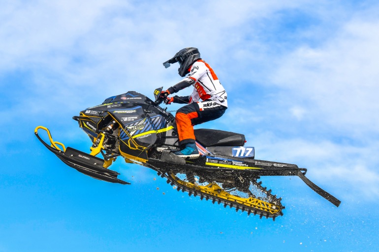 Στο freestyle snowcross show, ο Rasmus Johanson εντυπωσίασε