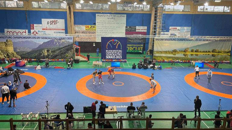Ολα έτοιμα για το Βαλκανικό πρωτάθλημα πάλης