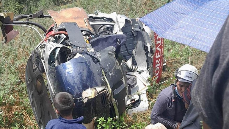 Ένας νεκρός και τέσσερις τραυματίες από τη συντριβή ελικοπτέρου στο Νεπάλ