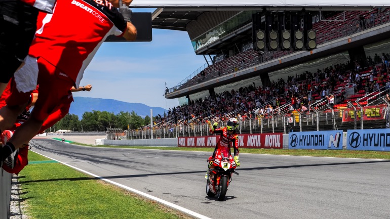 WSBK: O Alvaro Bautista νικητής και στο 1ο Αγώνα της Βαρκελώνης