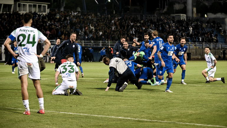 Η Λαμία «έριξε» τον Λεβαδειακό στο 90’+2’, 1-1 στο «Αθανάσιος Διάκος»
