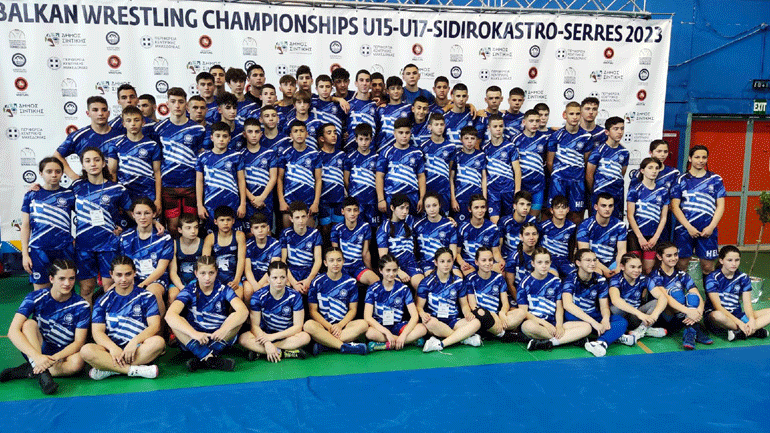 Πάλη: Εξασφαλισμένα 15 μετάλλια στην 1η μέρα του Βαλκανικού πρωταθλήματος