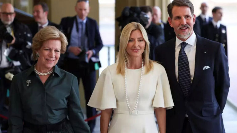 Βασιλιάς Κάρολος: Παύλος και Μαρί Σαντάλ στη δεξίωση πριν την στέψη – Ποιοι άλλοι ήταν εκεί