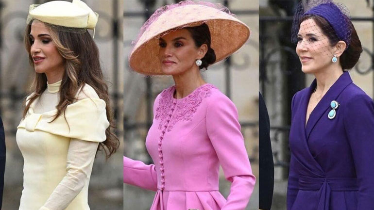 Στέψη Βασιλιά Καρόλου: Τι φόρεσαν οι royals της Ευρώπης