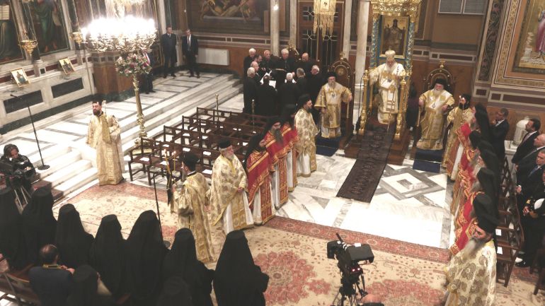 Τρισάγιο για τα θύματα των Τεμπών στη Μητρόπολη Αθηνών Τρισάγιο για τα θύματα των Τεμπών στη Μητρόπολη Αθηνών