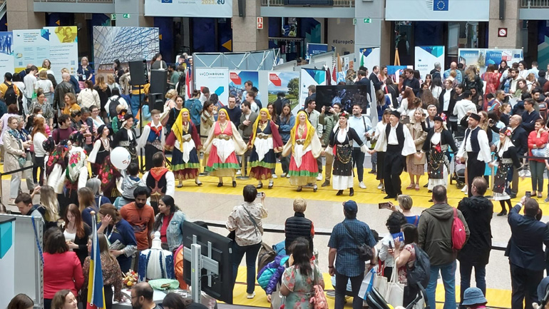 Ελληνικό χρώμα στην Ημέρα της Ευρώπης στις Βρυξέλλες