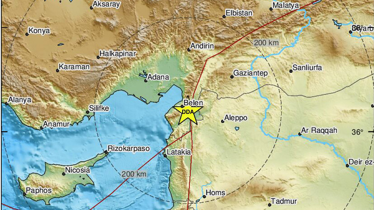 Σεισμός 4,9 Ρίχτερ στην Τουρκία