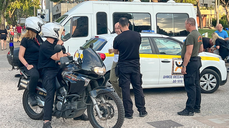 Θεσσαλονίκη: Συνελήφθη 27χρονος που έβρισε δημοτικούς αστυνομικούς