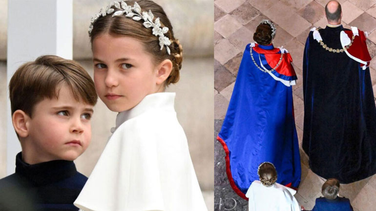 Στέψη Βασιλιά Καρόλου: Τα παιδιά του πρίγκιπα William και της Kate Middleton έκλεψαν την παράσταση