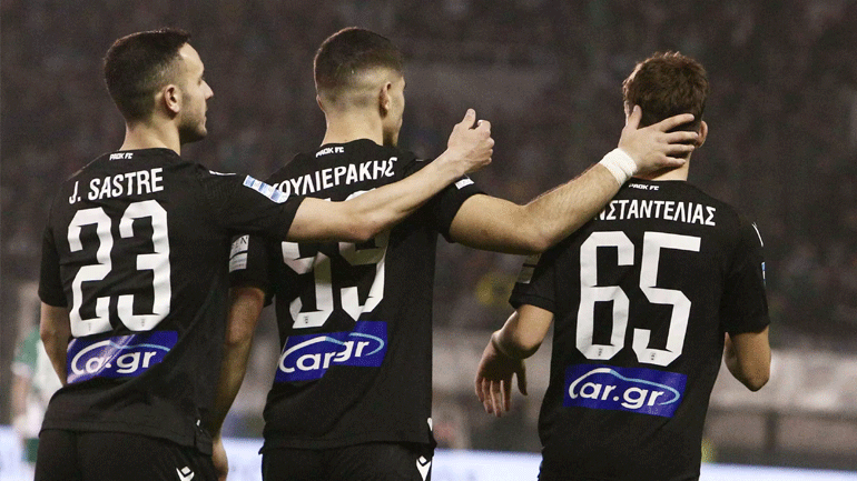 ΠΑΟΚ: Χωρίς πέντε βασικά στελέχη στον Βόλο