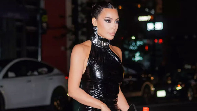 Kim Kardashian: Η sexy εμφάνιση με leather dress σε νέα βραδινή της έξοδο