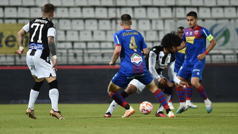 Επαγγελματική νίκη (2-0) για τον ΠΑΟΚ στον Βόλο