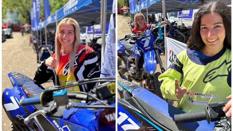 Ιωάννα και Αμαλία Λάμπρου στην κορυφή του MXWomen