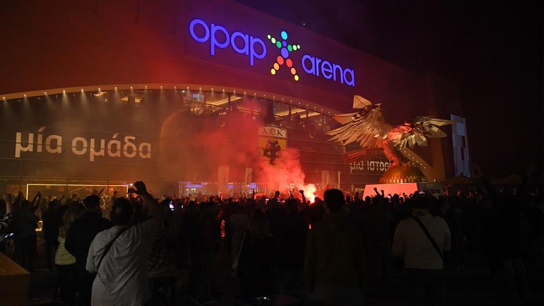 Μοναδική εμπειρία για τους φίλους της ΑΕΚ στο κατάστημα ΟΠΑΠ στην OPAP Arena!