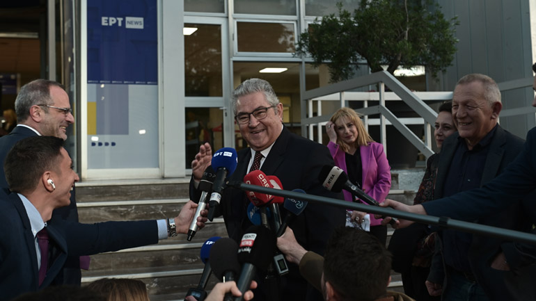 Κουτσούμπας πριν το debate: Βάλαμε γραβάτα, είναι και βράδυ να είμαστε σουλουπωμένοι!