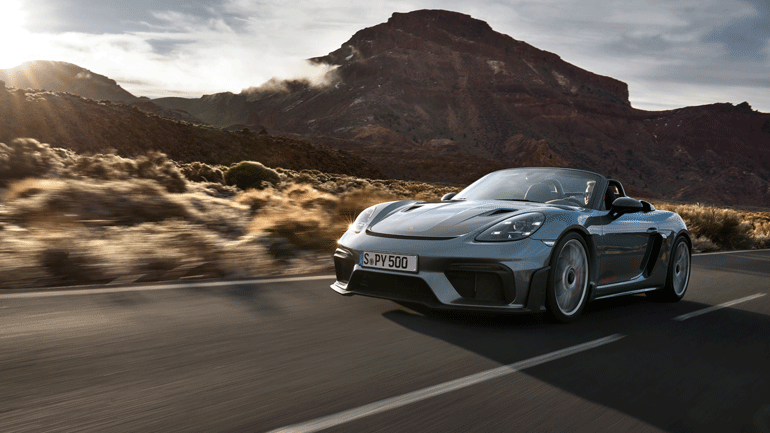 Νέα Porsche 718 Spyder RS – Με 500 άλογα και εντυπωσιακό 0-100χλμ./ώρα