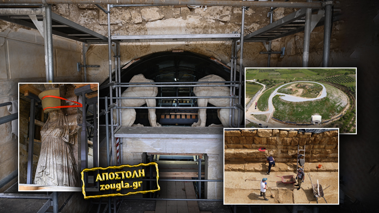 Μπήκαμε στον τάφο της Αμφίπολης