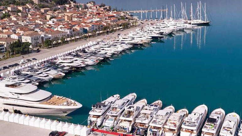 Η ελίν Χρυσός Χορηγός του 8ου Mediterranean Yacht Show