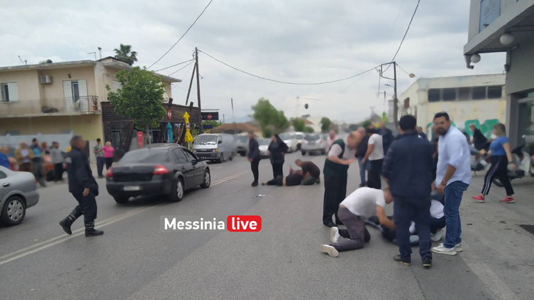 Τροχαίο με σοβαρούς τραυματισμούς δύο 17χρονων στην Καλαμάτα