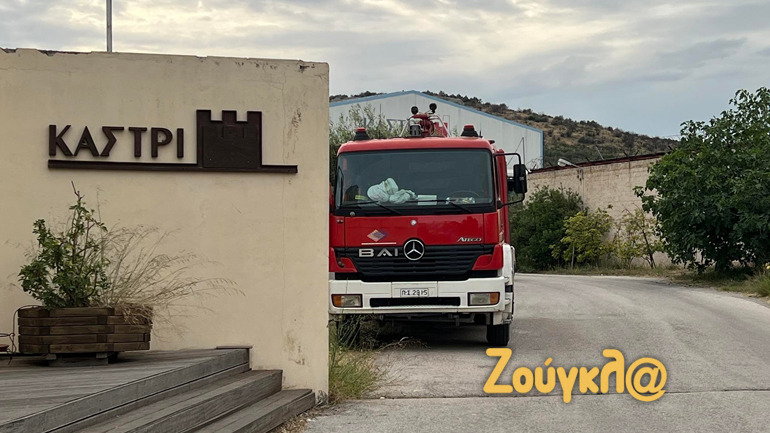 Υπό έλεγχο η πυρκαγιά σε χώρο εργοστασίου στη Μαγούλα Αττικής
