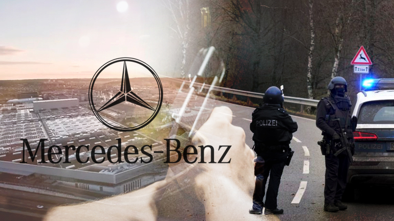 Τρόμος σε εργοστάσιο της Mercedes στη Γερμανία