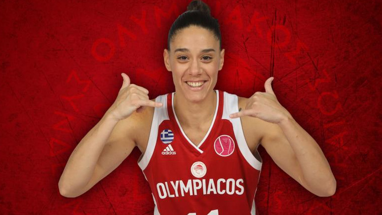 Μπάσκετ: Mέχρι το 2025 στον Ολυμπιακό η Αγγελική Νικολοπούλου